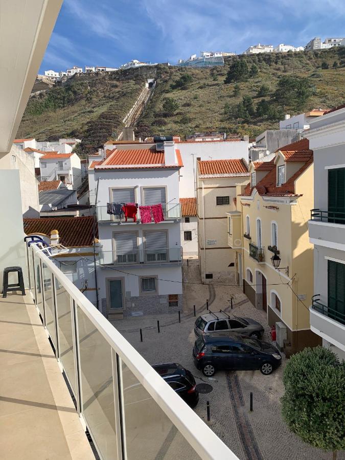 Апартаменты Casa Na Onda Elevador Назаре Экстерьер фото